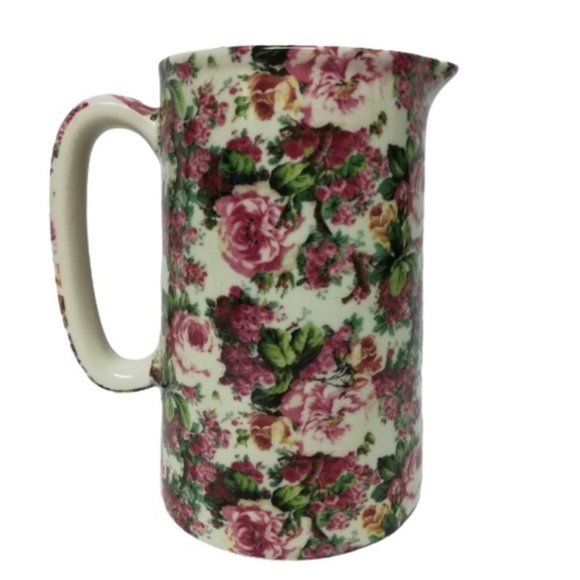 Lord Nelson Floral Jug-Pitcher RARE - Picture 6 of 6